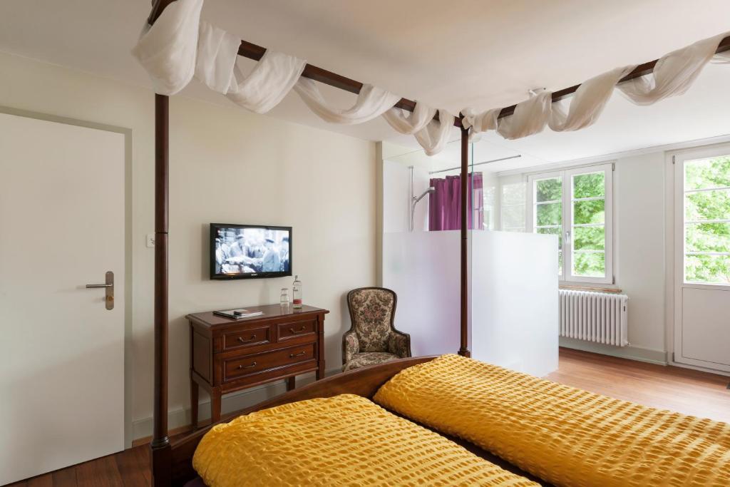 Kulturhotel Guggenheim Liestal Kamer foto