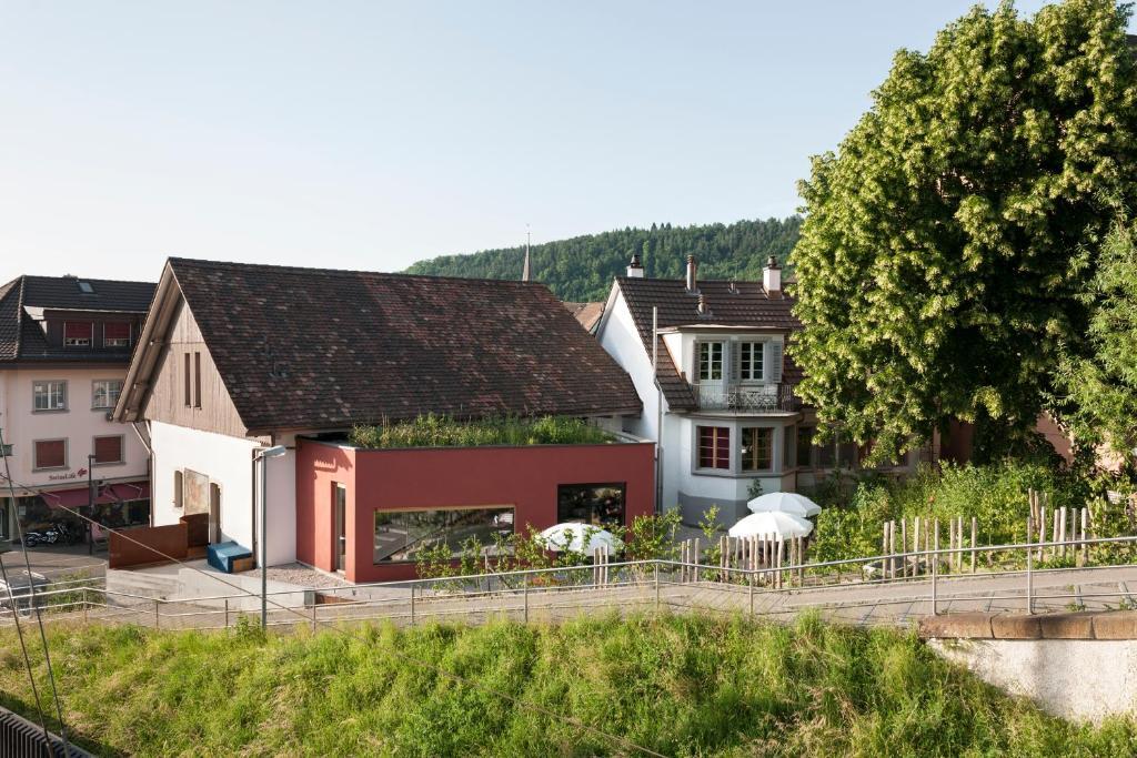 Kulturhotel Guggenheim Liestal Kamer foto